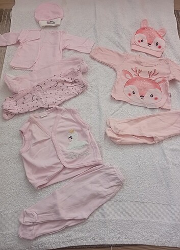 3 Ay Beden çeşitli Renk Bebek 0 3 ay gıysı