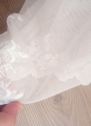 4 mtre en 2 55 cm boyunda yenı tul perde - Görsel 9