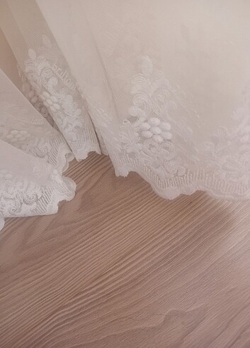 4 mtre en 2 55 cm boyunda yenı tul perde - Görsel 18