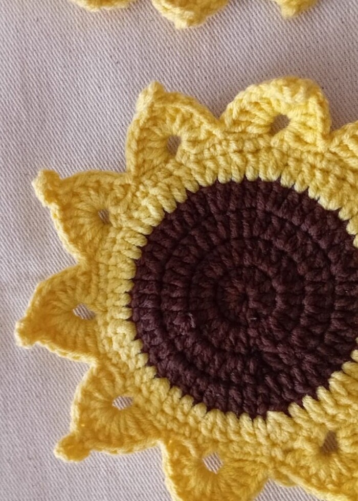 Keten kumastan runner ve kırlent kılıfı - Görsel 4