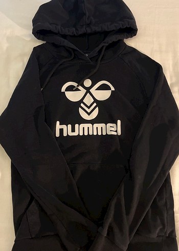 Hummel Siyah Kapüşonlu Kadın Sweatshirt