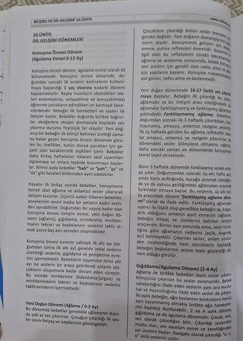 Çocuk Gelişimi 2. Sınıf Bahar Dönemi Kitabı - Görsel 12