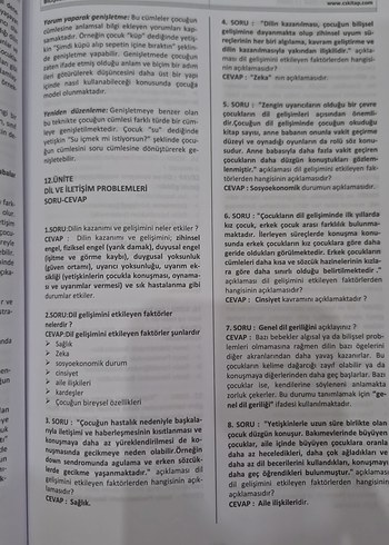 Çocuk Gelişimi 2. Sınıf Bahar Dönemi Kitabı - Görsel 15
