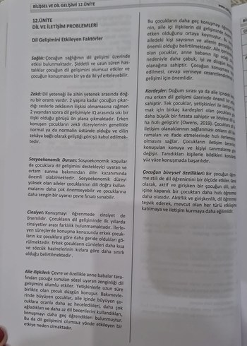 Çocuk Gelişimi 2. Sınıf Bahar Dönemi Kitabı - Görsel 14