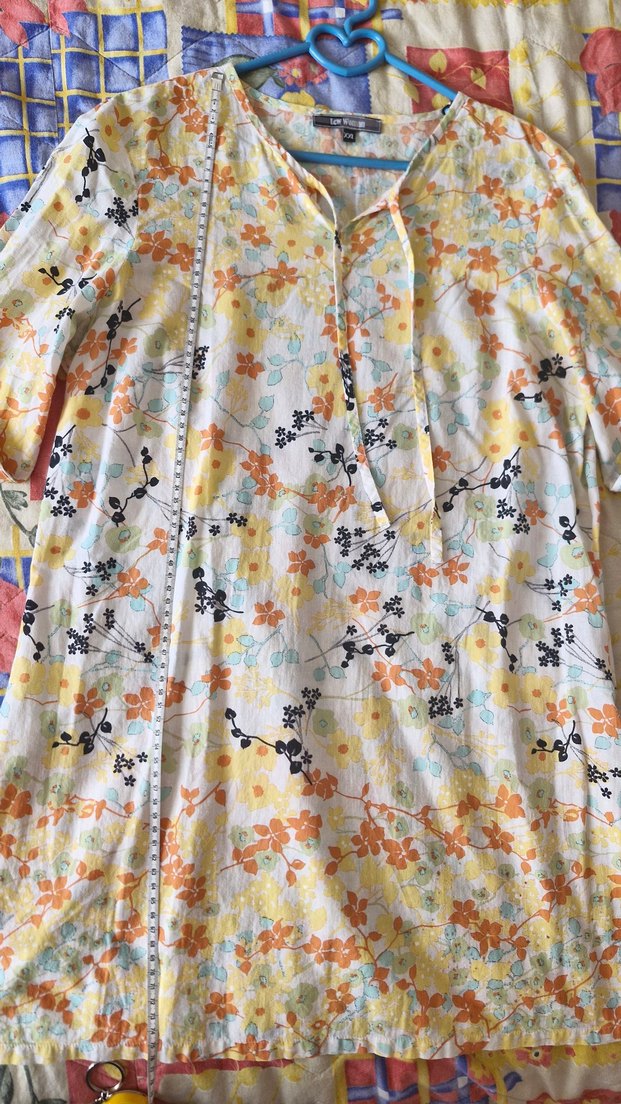 Çiçek Desenli Uzun Kollu Bohem Tunik - Görsel 4