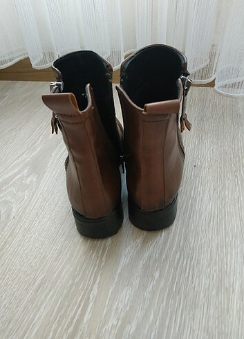 36 Beden Kadin taba rengi bot