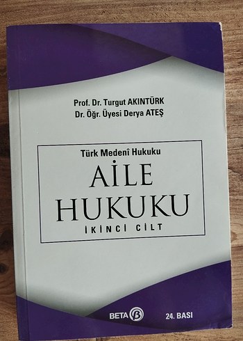 Türk Medeni Hukuku Aile Hukuku 2. Cilt