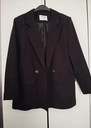 s Beden Siyah Kadın Blazer Ceket