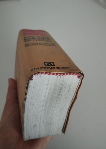 Golden Dictionary İngilizce-Türkçe Sözlük - Görsel 3