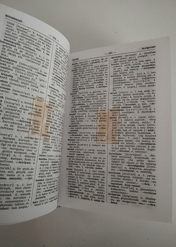 Golden Dictionary İngilizce-Türkçe Sözlük - Görsel 5