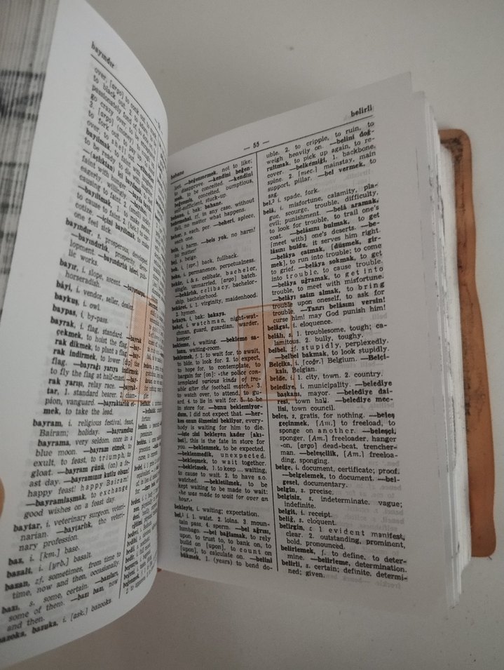 Golden Dictionary İngilizce-Türkçe Sözlük - Görsel 4