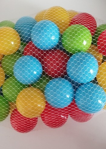 Renkli Havuz Topları Şişme Oyun Topları