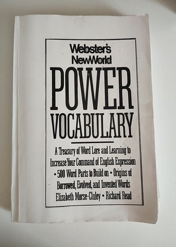Webster's NewWorld Power Vocabulary