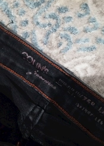 Gri Bol Kesim Kadın Midi Kot Pantolon - Görsel 4