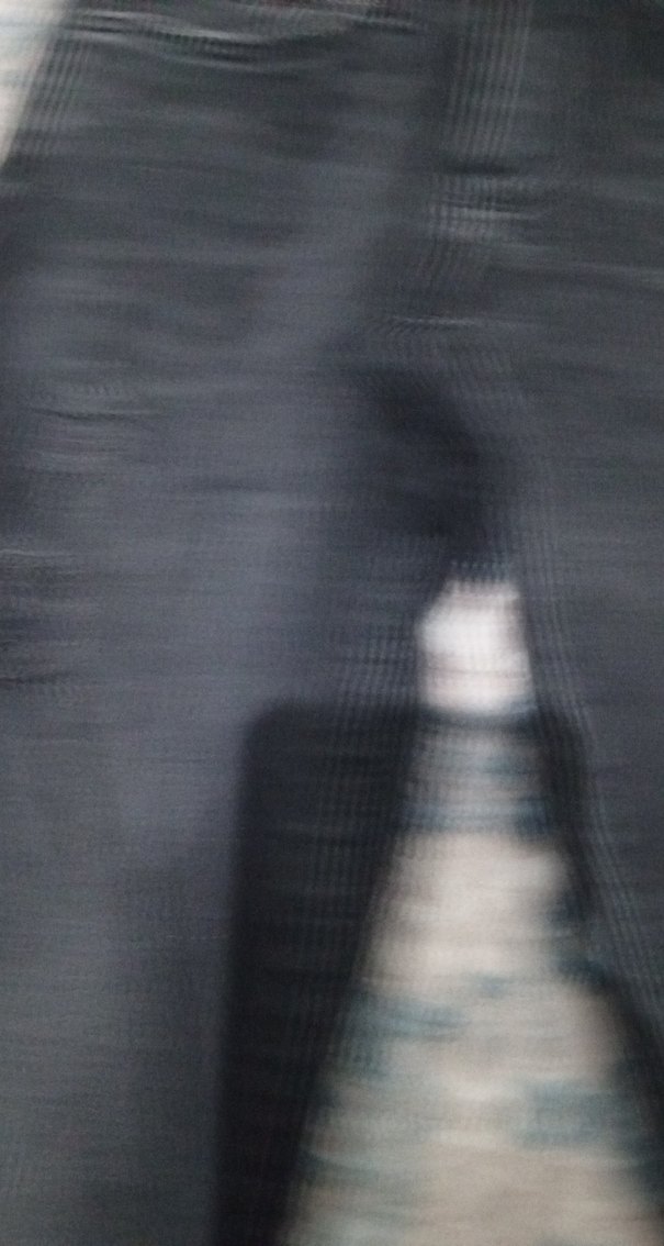 Gri Bol Kesim Kadın Midi Kot Pantolon - Görsel 3