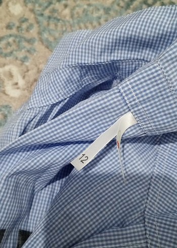 Mavi Uzun Tunik Payetli - Görsel 4