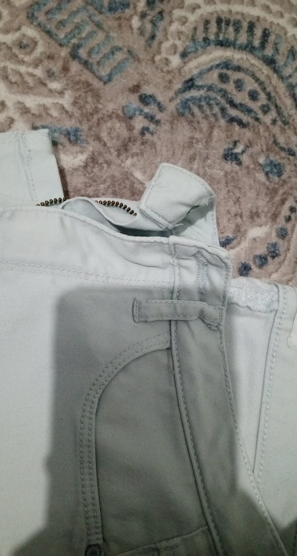 Kadın   Pantolon Kürklü Detaylı - Görsel 3