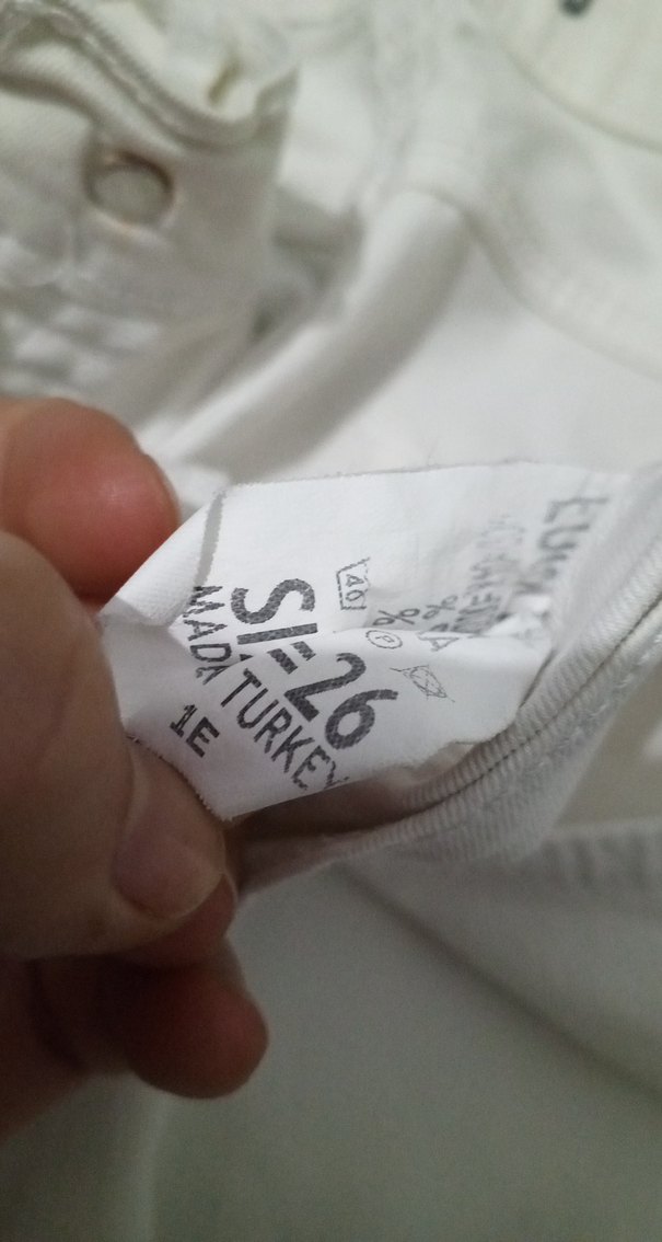 Kadın Beyaz Regular Fit Kumaş Pantolon - Görsel 3