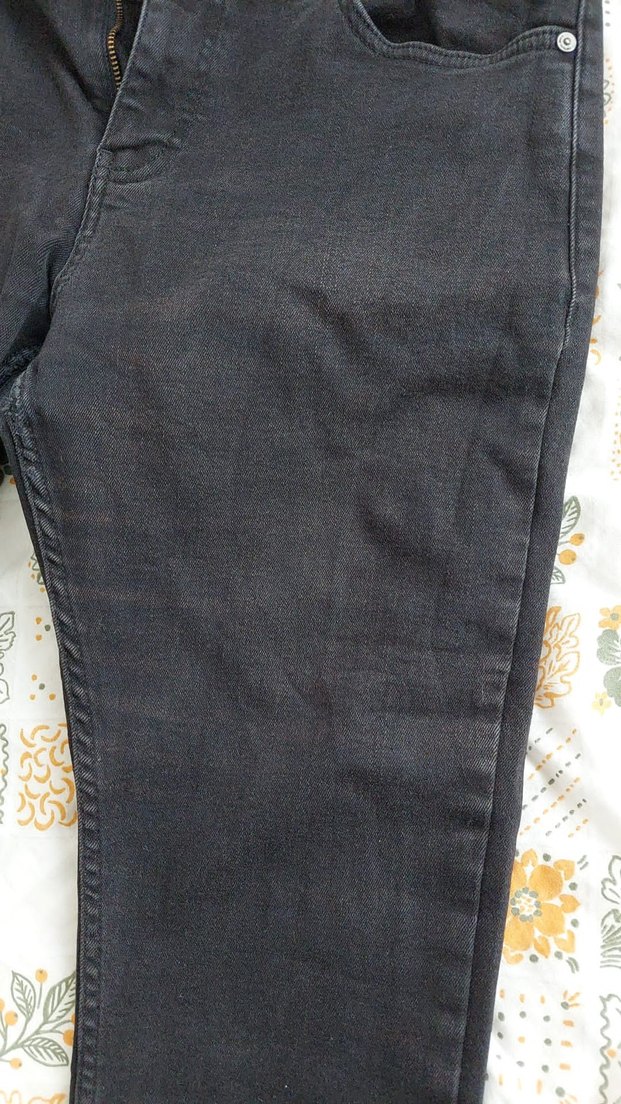 Erkek Gri Düğmeli Pantolon - Görsel 3