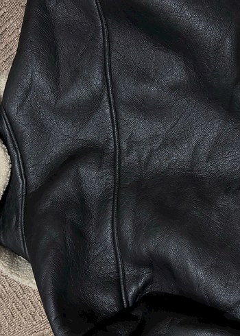 Kürklü Deri Kadın Ceket - Görsel 5