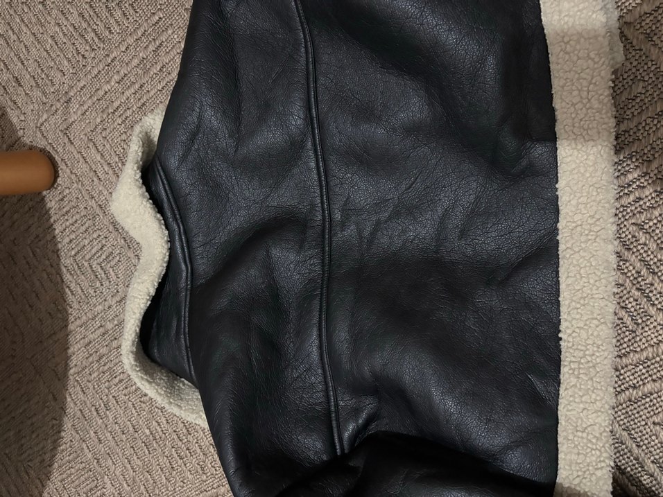 Kürklü Deri Kadın Ceket - Görsel 5