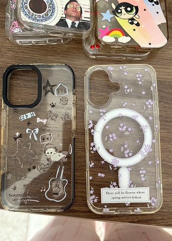 Boncuklu Çok Renkli Telefon Kılıfı - Görsel 5