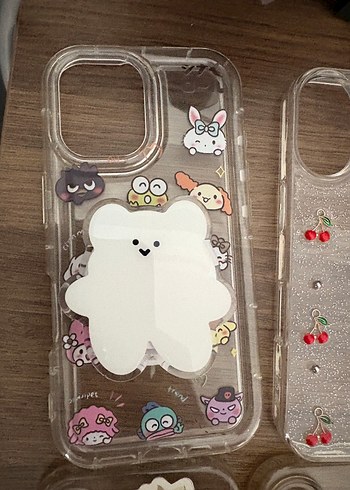 Boncuklu Çok Renkli Telefon Kılıfı - Görsel 2