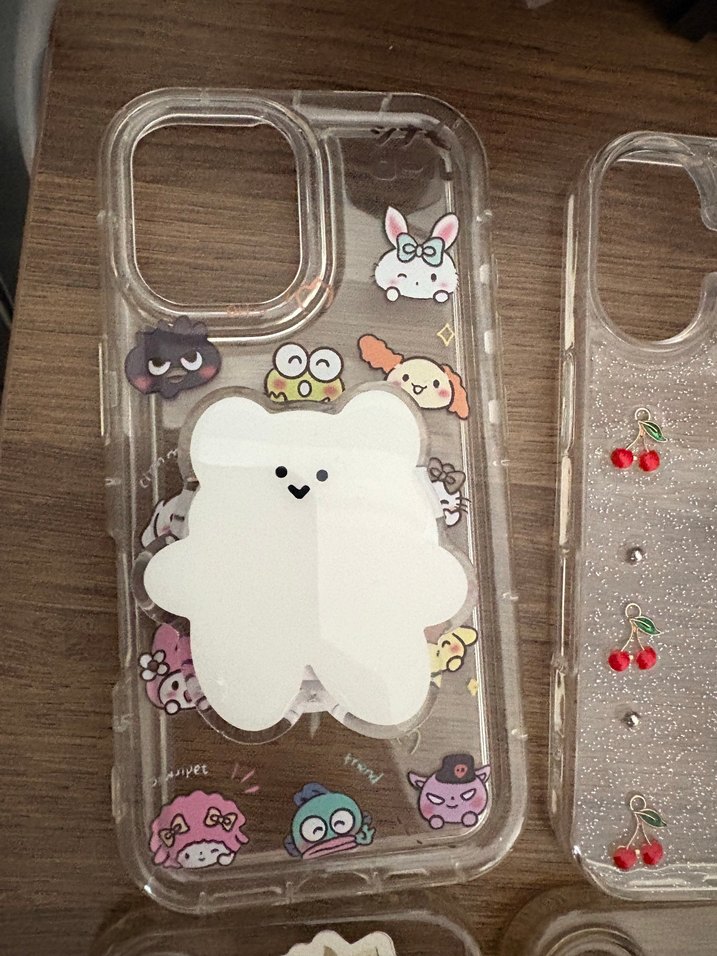 Boncuklu Çok Renkli Telefon Kılıfı - Görsel 2