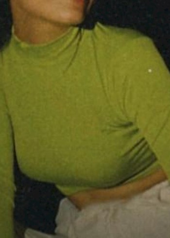 Trendyol & Milla Yeşil Balıkçı Yaka Crop Top