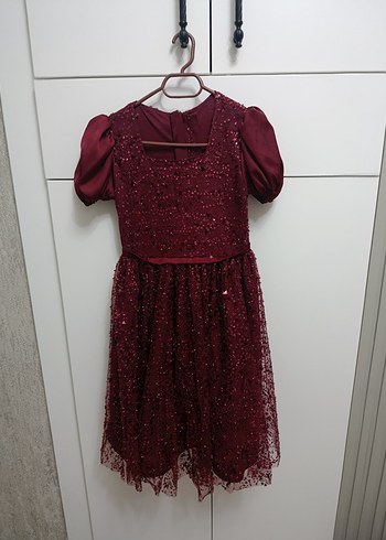 Mor Drapeli Uzun Abiye Elbise - Görsel 5