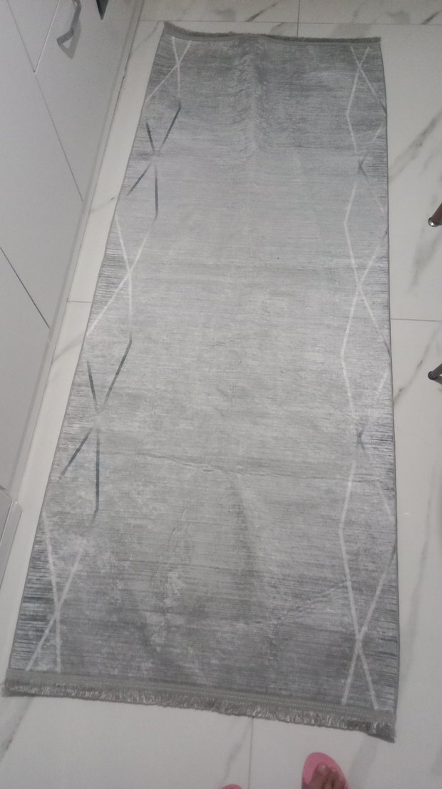 Gri Çağdaş Desensiz Halı - Görsel 2