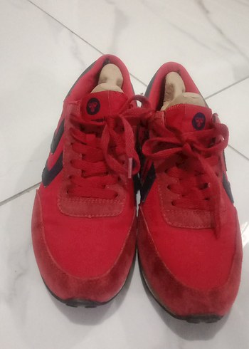 Hummel Kirmizi Suet Sneaker