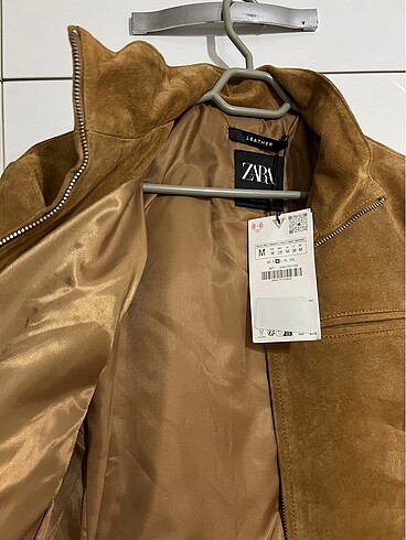 Zara Zara süet deri ceket