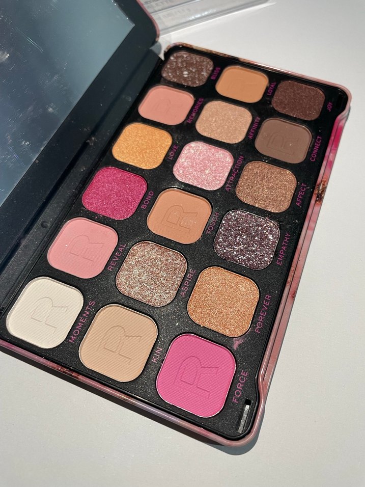 Pembe Tonlarda 18 Renkli Göz Farı Paleti - Görsel 3