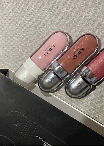 Kiko Mini Ruj Seti - Pastel Pembe Tonları - Görsel 3