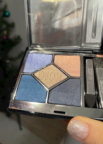Dior Mavi Tonlarda Göz Farı Paleti - Görsel 5