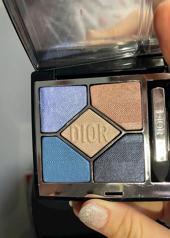 Dior Mavi Tonlarda Göz Farı Paleti - Görsel 2