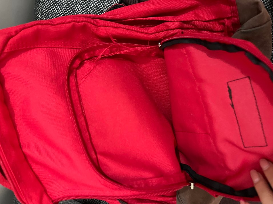 Slazenger Kırmızı Fermuarlı Kadın Sırt Çantası - Görsel 2