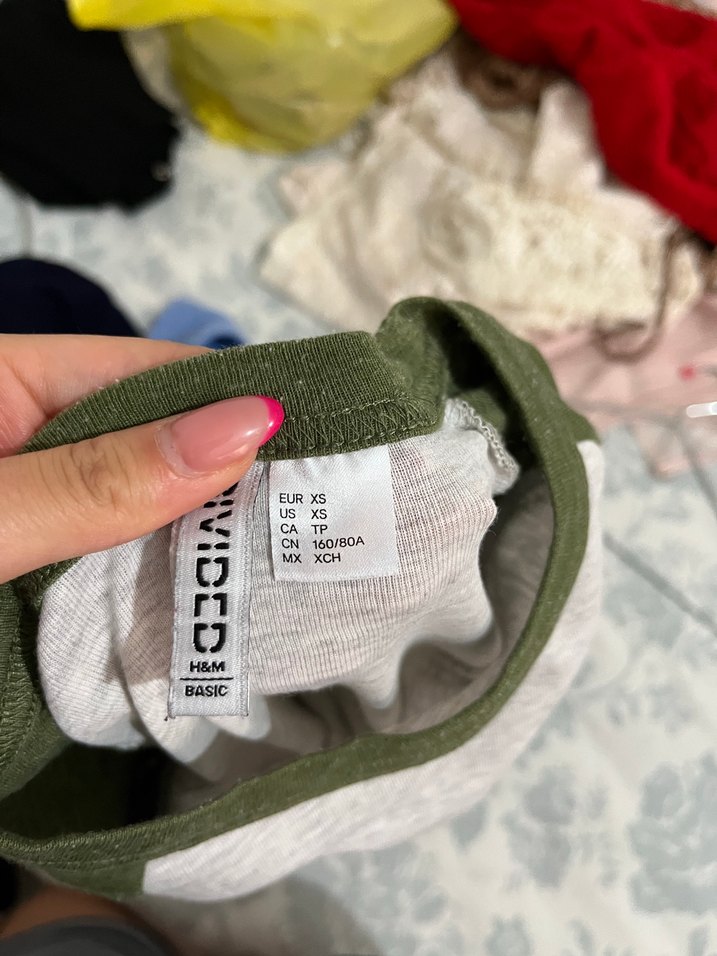 Gri Uzun Kollu Tişört - Görsel 3