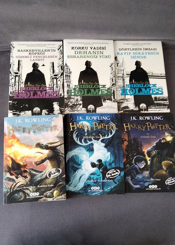Sherlock Holmes ve Harry Potter Kitap Seti
