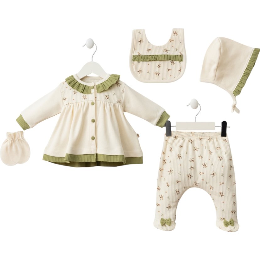 Bebek hastane çıkışı 5li set  - Görsel 2