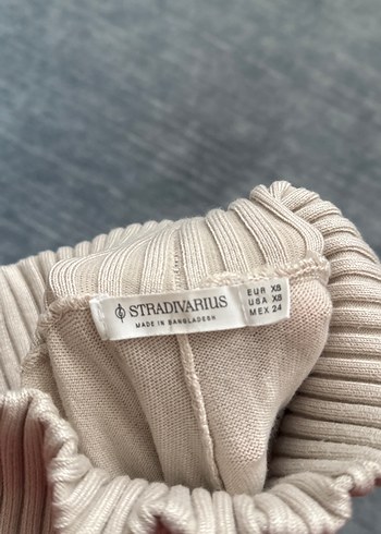 Bej Triko Kadın Bol Kesim Eşofman Altı - Görsel 2