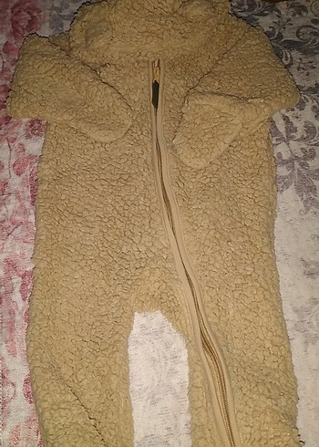 Kahverengi Bebek Tulum, Kürklü Detaylı