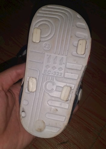 Diğer Beyaz Baskılı Erkek Çocuk Sandalet