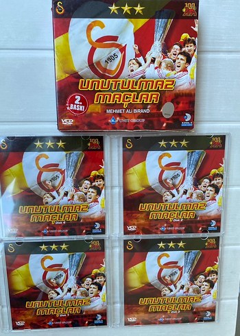 Galatasaray Unutulmaz Maçlar VCD Seti