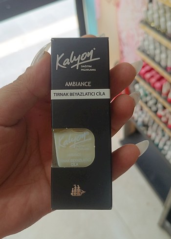 Diğer Kalyon Ambiance Tırnak Beyazlatıcı Cila