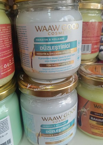 Waaw Good Keratin & Kolajen Düzleştirici Saç Maskesi