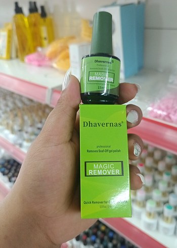 Beden Dhavernas Magic Remover kalici Tırnak ojesi ve jel Çıkarıcı