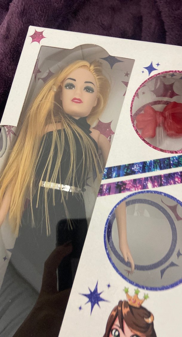 Atinil Bright Bebek - Uzun Sarı Saçlı - Görsel 2