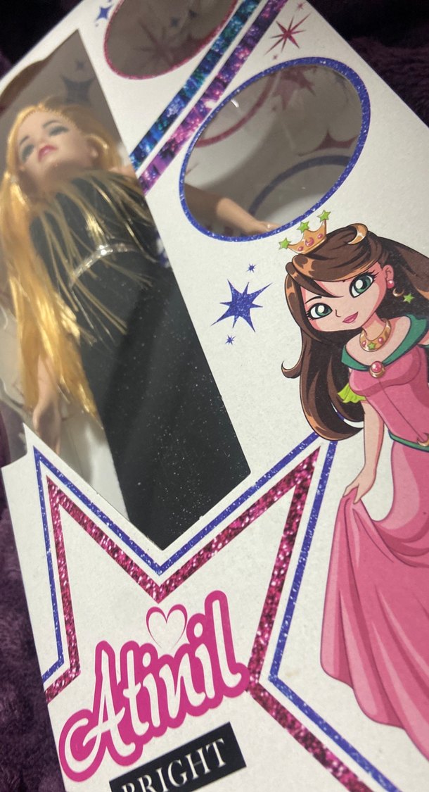 Atinil Bright Bebek - Uzun Sarı Saçlı - Görsel 3